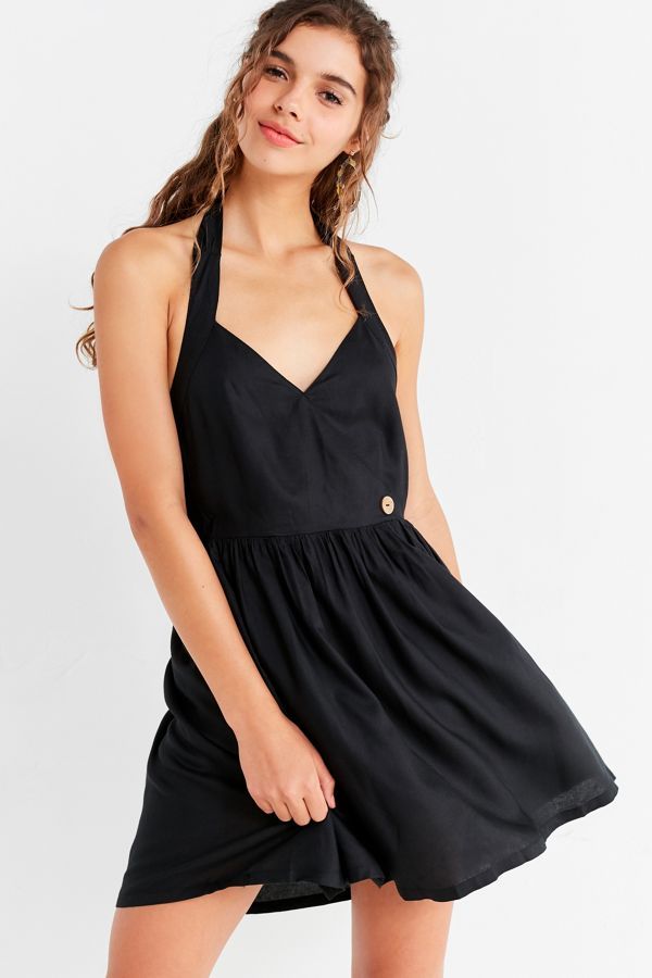 UO Pippa Halter Mini Dress | Urban Outfitters (US and RoW)