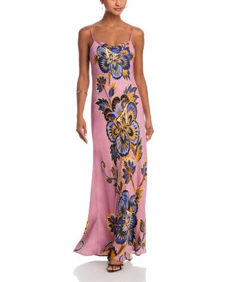Floral Pink Slip Maxi Dress | Bloomingdale's (US)