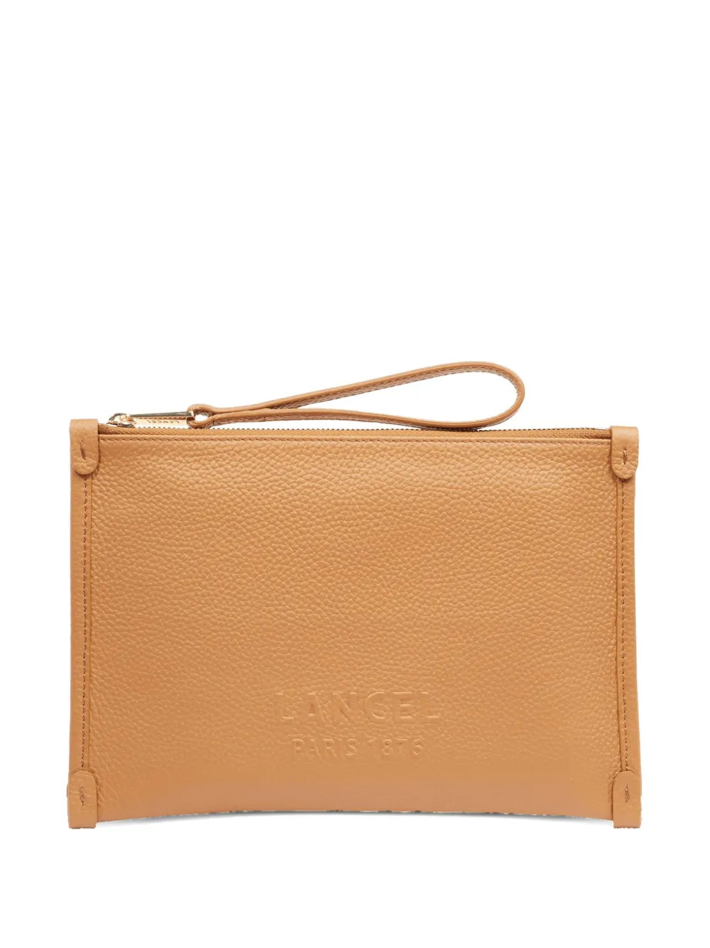 Lancel small Jour clutch bag - Brown | Farfetch Global