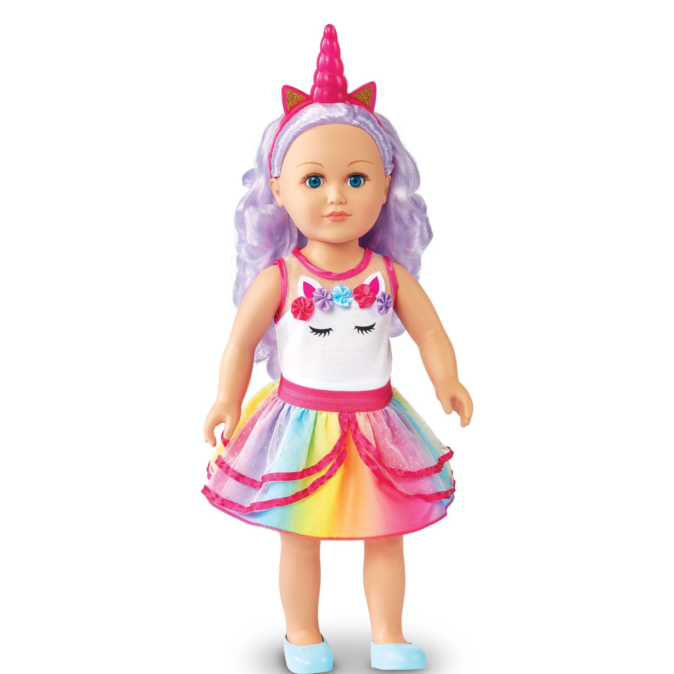 My Life As Arya Posable 18 inch Doll, Purple Hair, Blue Eyes | Walmart (US)