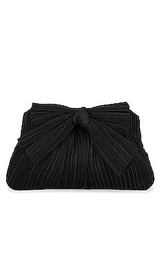 Loeffler Randall Rayne Crossbody Clutch in Black Taffeta from Revolve.com | Revolve Clothing (Global)