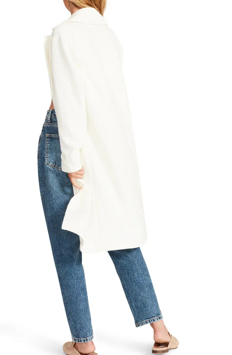 NOTCH COLLAR OPEN-FRONT KNIT | Nordstrom Rack