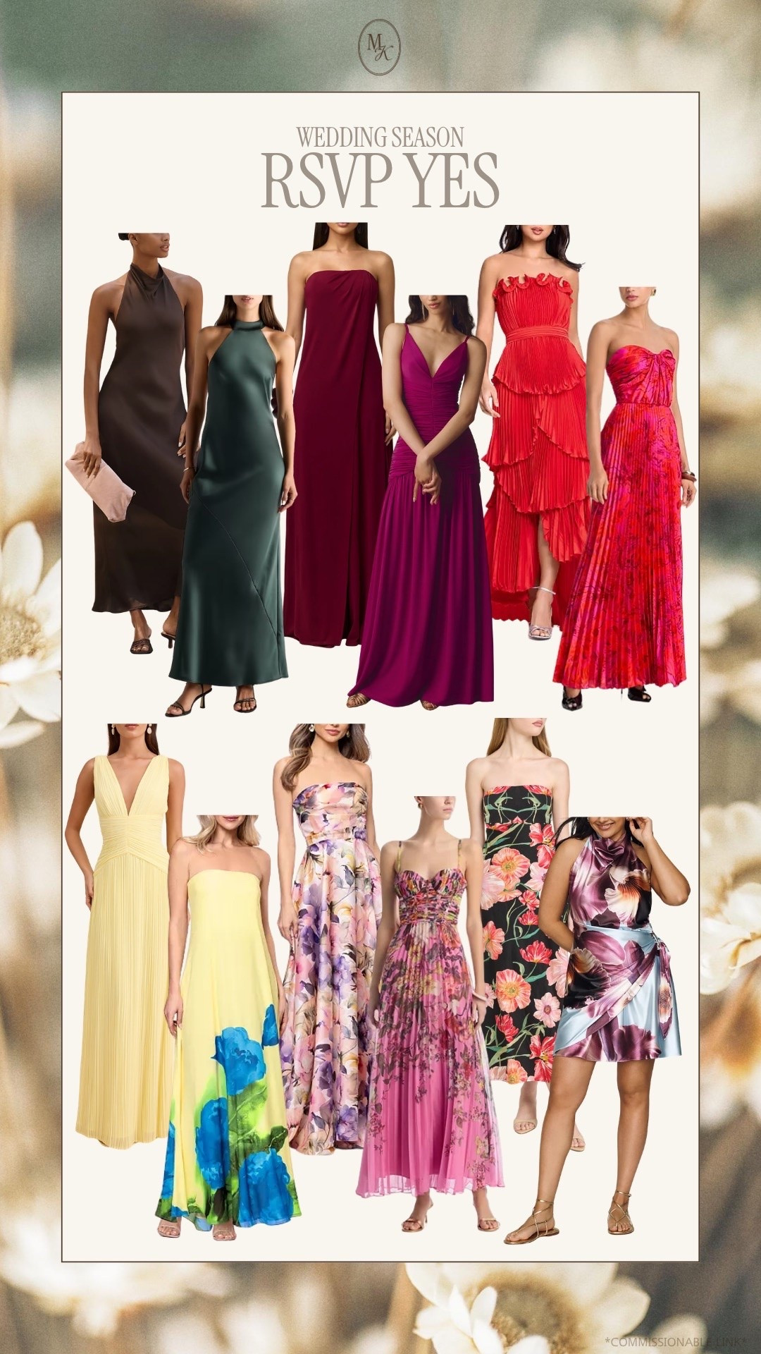 Summer wedding guest dresses, floral wedding guest, midsize formal dress, yellow dress, floor length dress, chic dresses, halter dress, silk dress

#LTKMidsize #LTKOver40 #LTKWedding