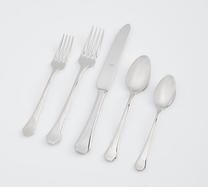 Mepra Moretto Stainless Steel Flatware Sets | Pottery Barn (US)