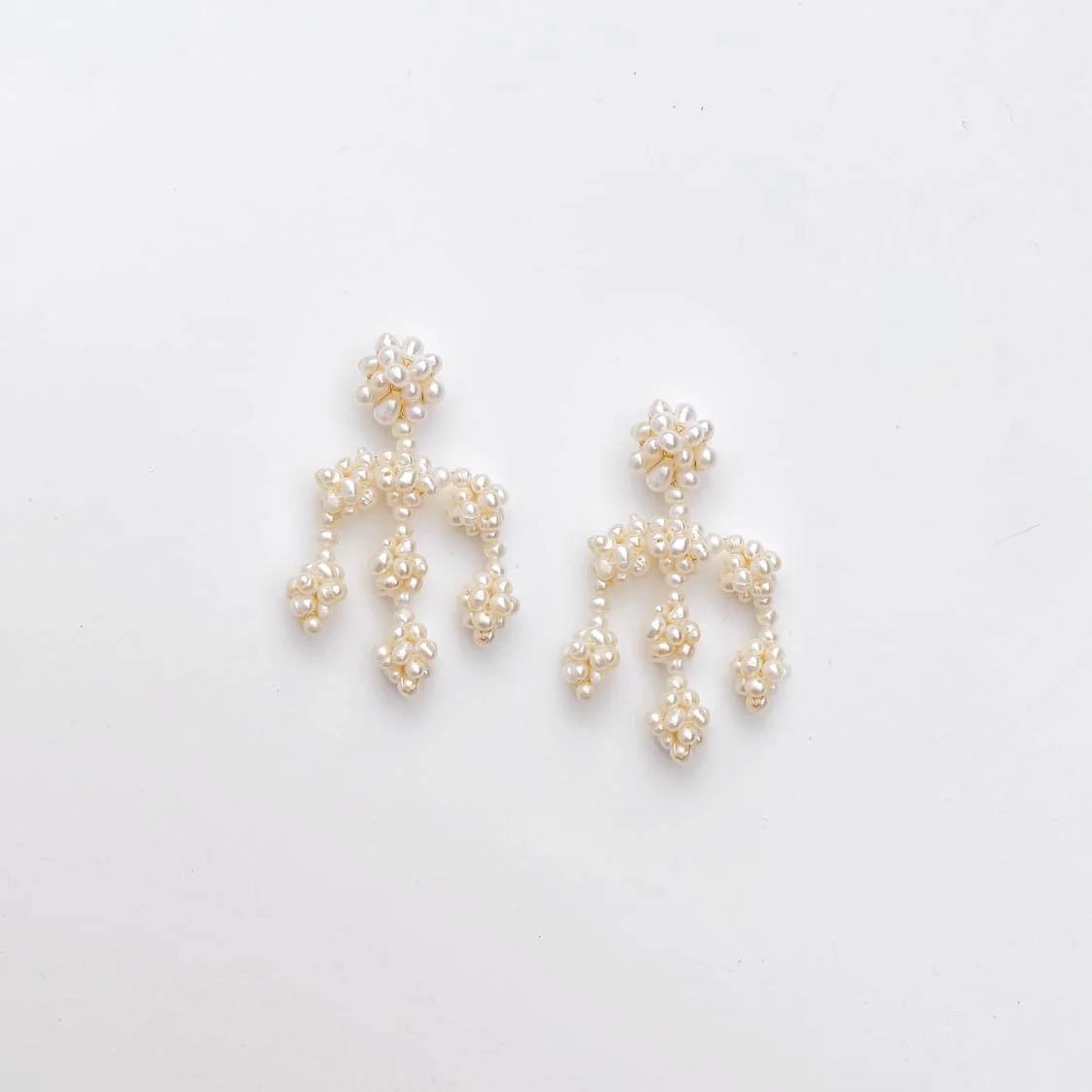 Pearl Ball Chandeliers | Vivian Drew