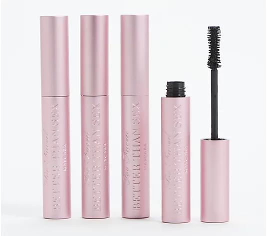 Too Faced Better Than Sex Mascara 4-Piece Kit | QVC