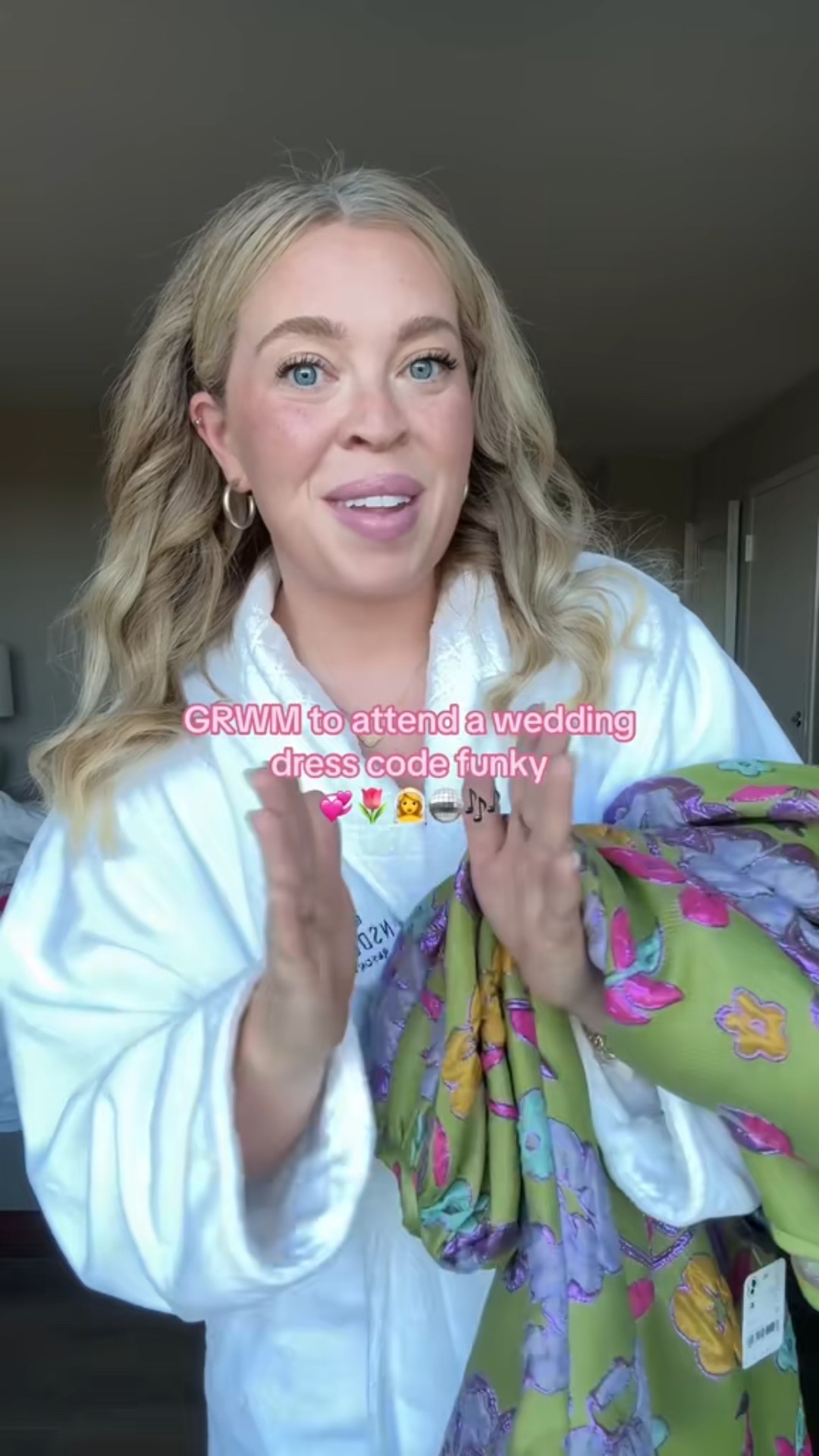 Midsize Fall Wedding Guest Dress 💕💚 The theme was “Funky” How do you think I did? 

Sized down to a medium! Normally wear a large! Dress is oversized 🫶🏻

#LTKSeasonal #LTKWedding #LTKMidsize