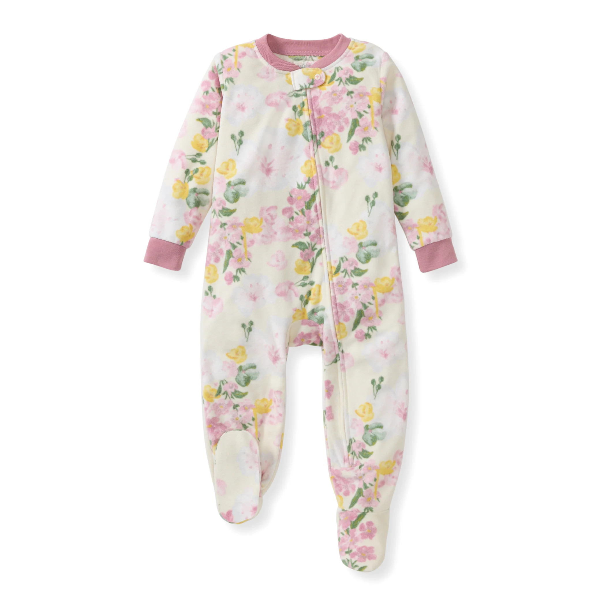 Floral Fields polarbee™ Repreve® Microfleece Pajamas | Burts Bees Baby