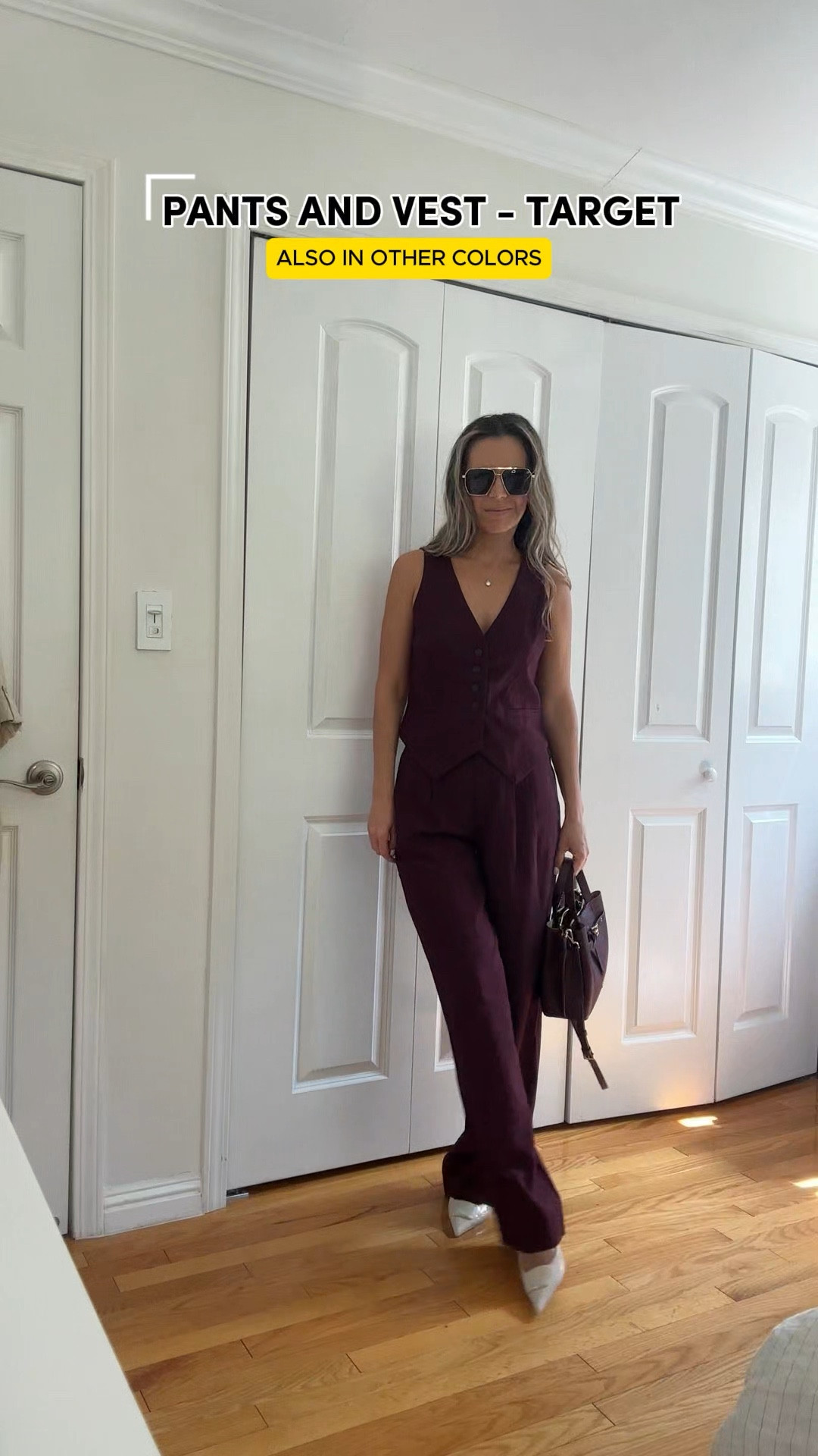 Target suit vest sz XS
TARGET burgundy pants sz 2

Also in gray!

I’m 5’5” 122 lbs 





#LTKWorkwear #LTKFallSale #LTKFindsUnder50