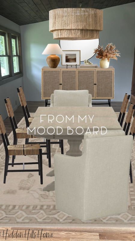 Dining room decor, dining room mood board brought to life, dining table, drinking room Inspo, dining chairs #diningroom

#LTKsalealert #LTKhome #LTKstyletip