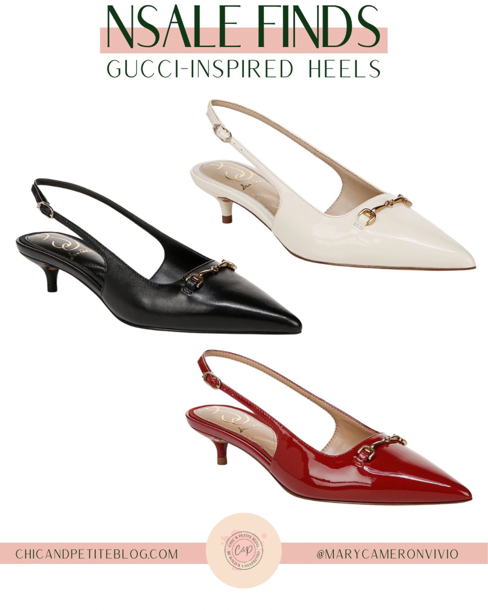 Nordstrom Anniversary Sale Gucci-Inspired Heels || NSALE is the best place to buy investment pieces you’ll wear and love in the upcoming months! I stock up on basics that I know I’ll wear for years. Early Access has started - Icons, Ambassadors, and Influencers can all shop! (Below are all the dates ⬇️)

You can now add items from the NSale to your wishlist in the Nordstrom app to quickly check out once the sale goes live! NSale start dates depending on cardmember:
- July 9th early access for Icons
- July 10th early access for Ambassadors
- TODAY Thursday July 11th early access for Influencers
- Monday July 15th opens to everyone


Heels // kitten heels // burgundy // Gucci inspired // look for less // horse bit // Sam Edelman // Nordstrom finds // Nordstrom fashion // NSale // fall transition // transitional outfit // transitional piece // fall finds // fall style // autumn finds   

#LTKSummerSales #LTKSaleAlert #LTKxNSale