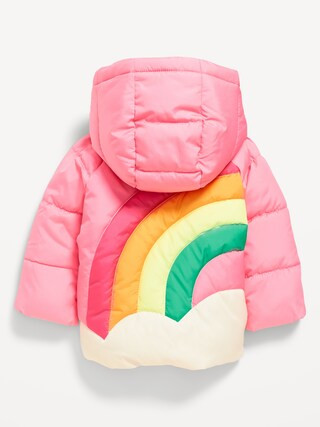 Water-Resistant Quilted Graphic Puffer Jacket for Baby | Old Navy (US)