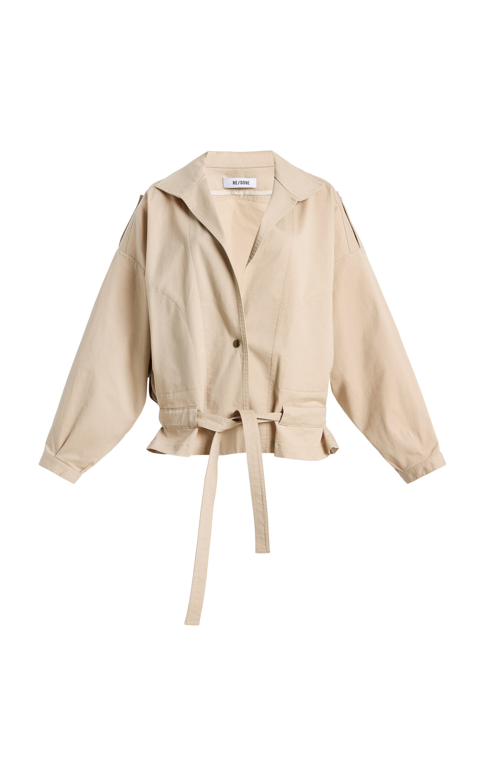 Debbie Belted Cotton-Blend Jacket | Moda Operandi (Global)