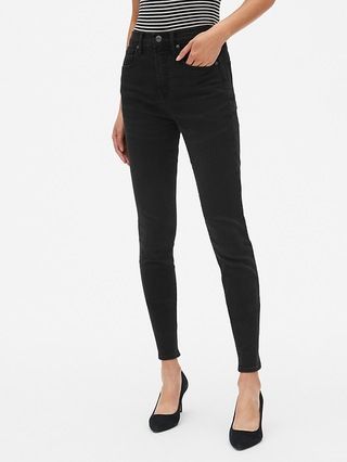 High Rise True Skinny Jeans with Secret Smoothing Pockets | Gap US
