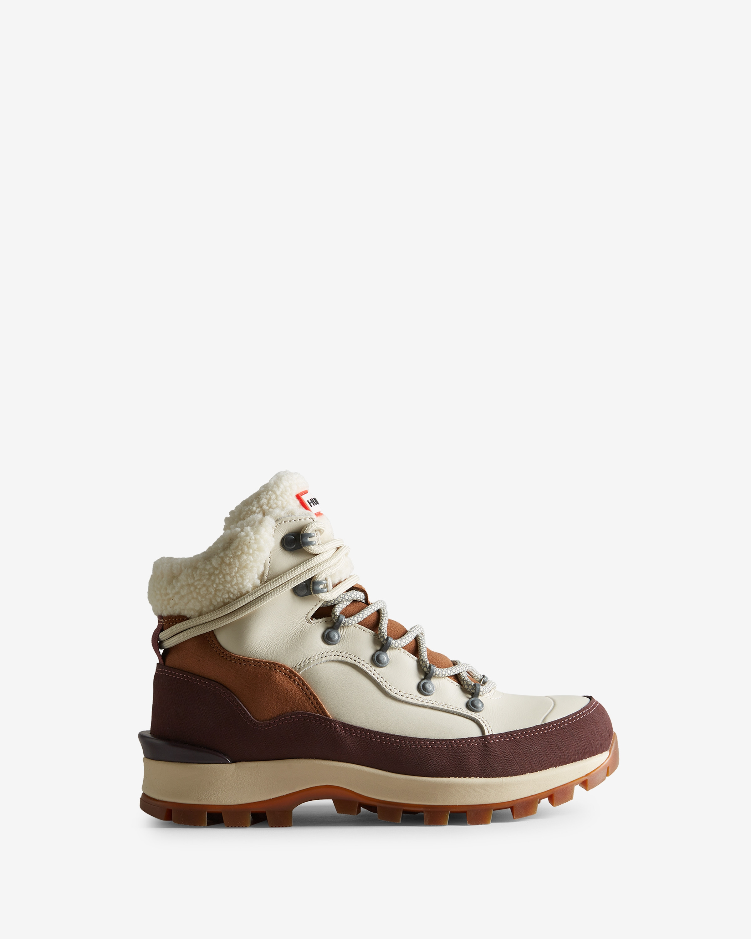 Women's Explorer Insulated Lace-Up Leather Commando Boots | Hunter (US and CA)