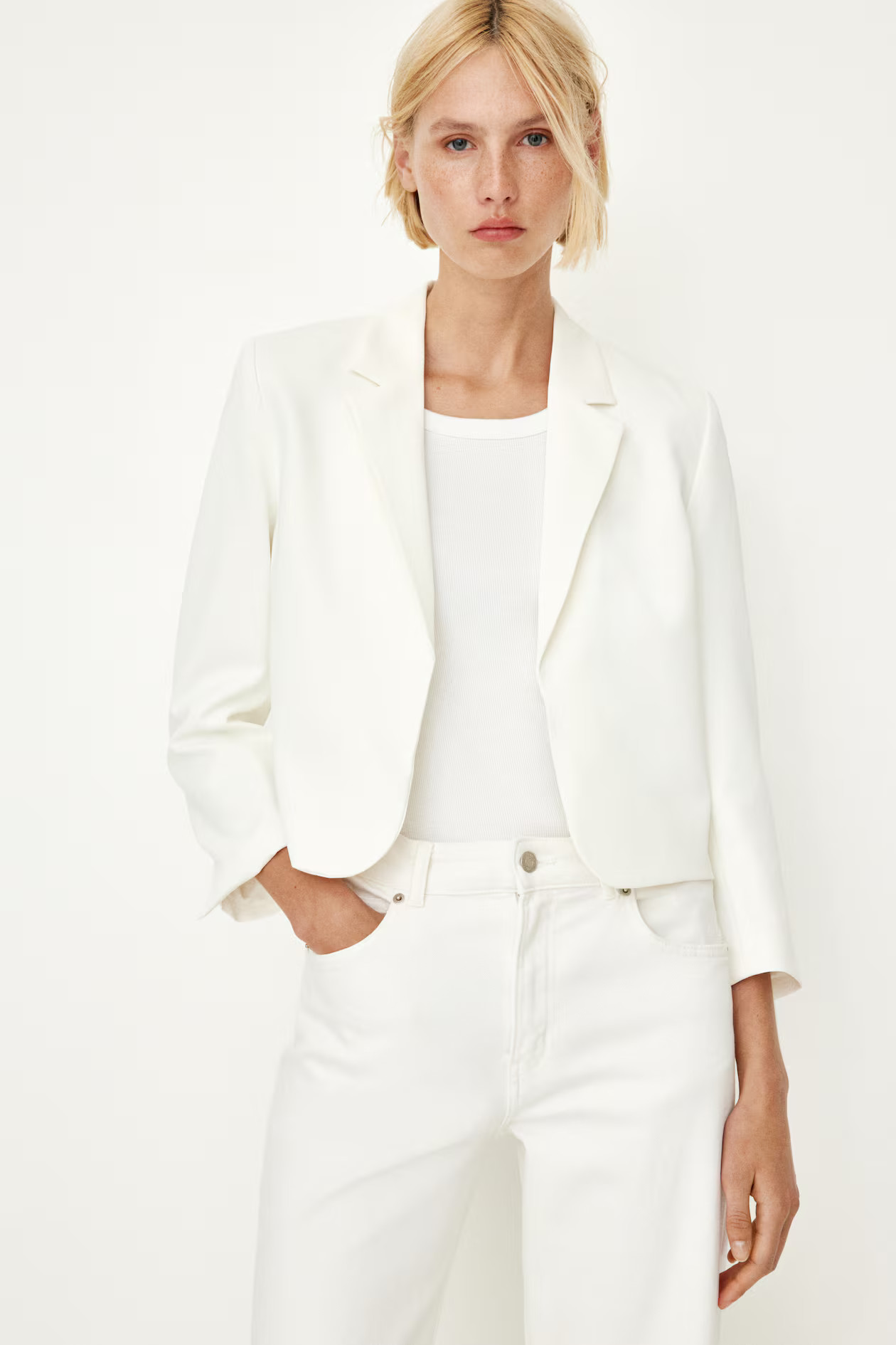 Blazer mit Ärmelschlitzen | H&M (DE, AT, CH, NL, FI)
