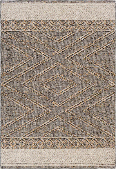 Beige Charcoal Areli Area Rug | Boutique Rugs