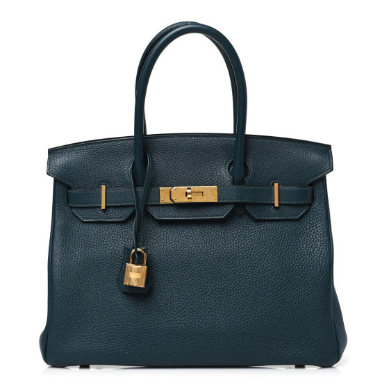 Togo Birkin 30 Vert Cypress | FASHIONPHILE (US)