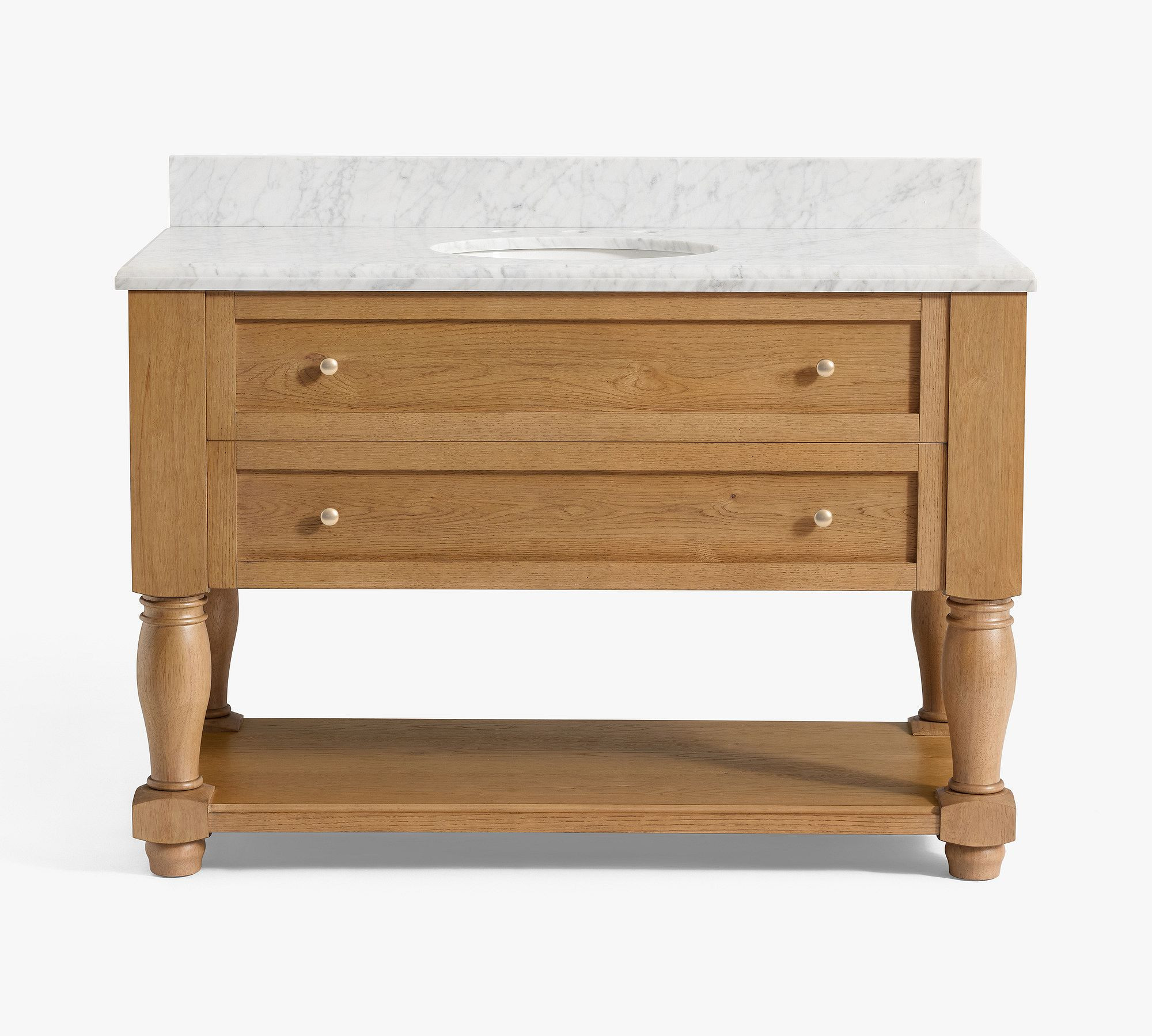 Sawyer Single Sink Vanity (24"- 48") | Pottery Barn (US)