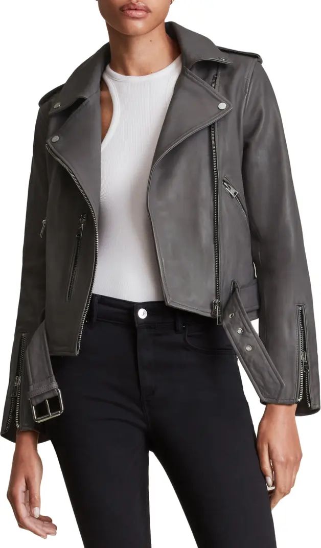 Balfern Leather Biker Jacket | Nordstrom