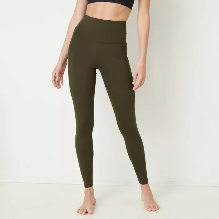 Women's Contour Power Waist High-Rise Leggings with Stash Pocket - All in Motion™ | Target