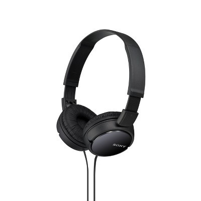 Sony ZX Series Wired On Ear Headphones - Black (MDR-ZX110) | Target