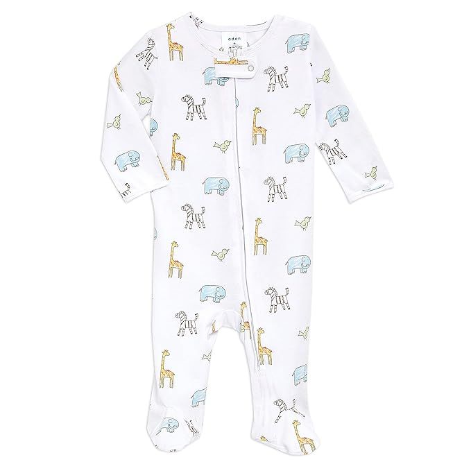 aden + anais Baby Comfort Knit Footie One Piece – Onesie Footie Pajamas for Babies – Newborn ... | Amazon (US)