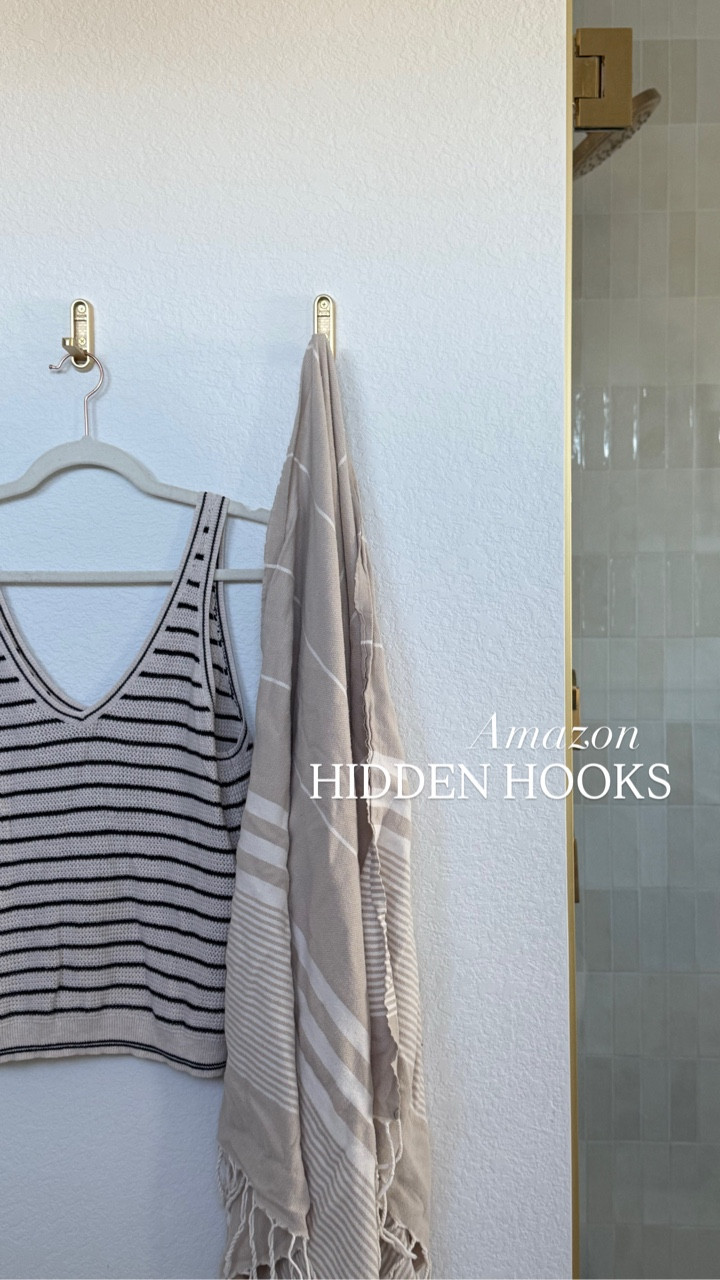 Love these hidden hooks! 


#LTKmomlife #LTKOver40 #LTKHome