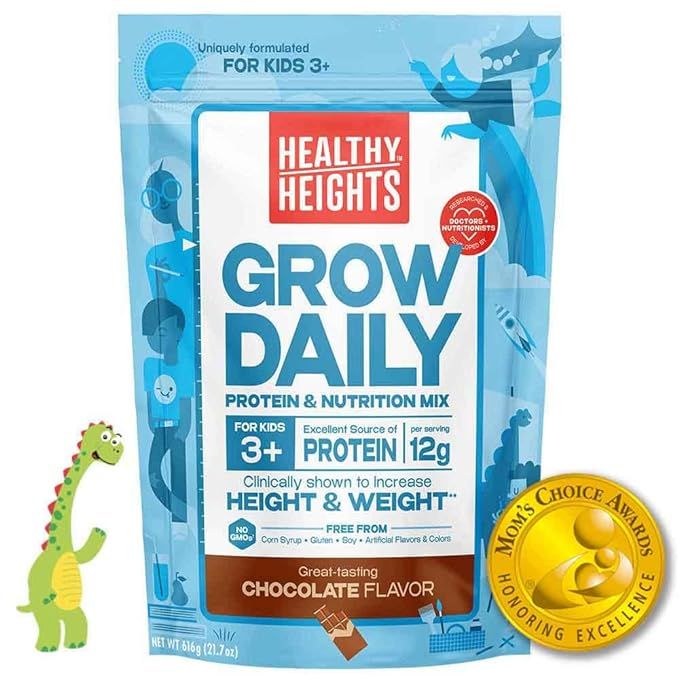 Healthy Height Kids Protein Powder (Chocolate) - Developed by Pediatricians - High in Protein Nut... | Amazon (US)