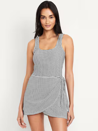 Side-Tie Swim Dress | Old Navy (US)