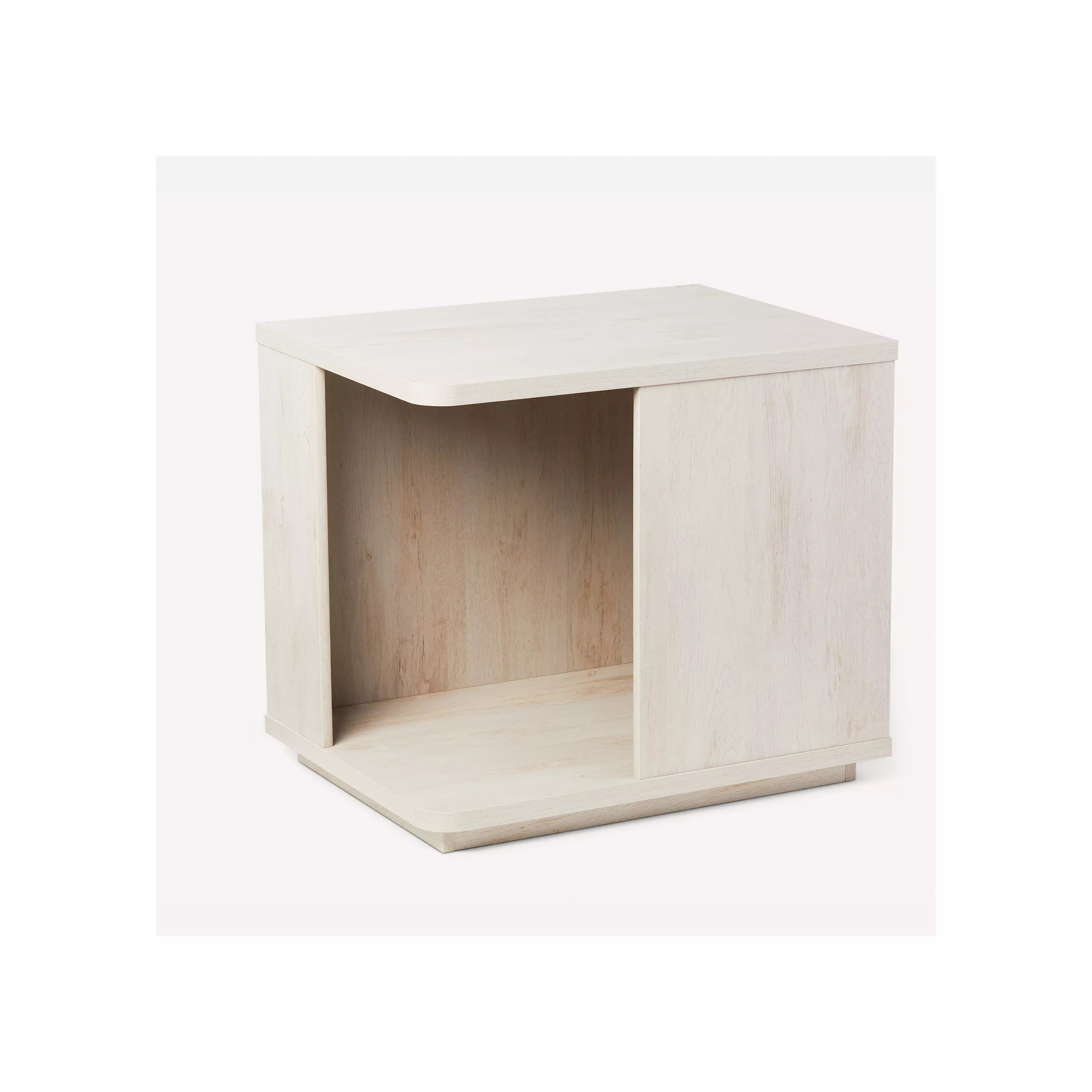 Nate & Jeremiah Chestnut Wood Finish Side Table Pet Home | PetSmart