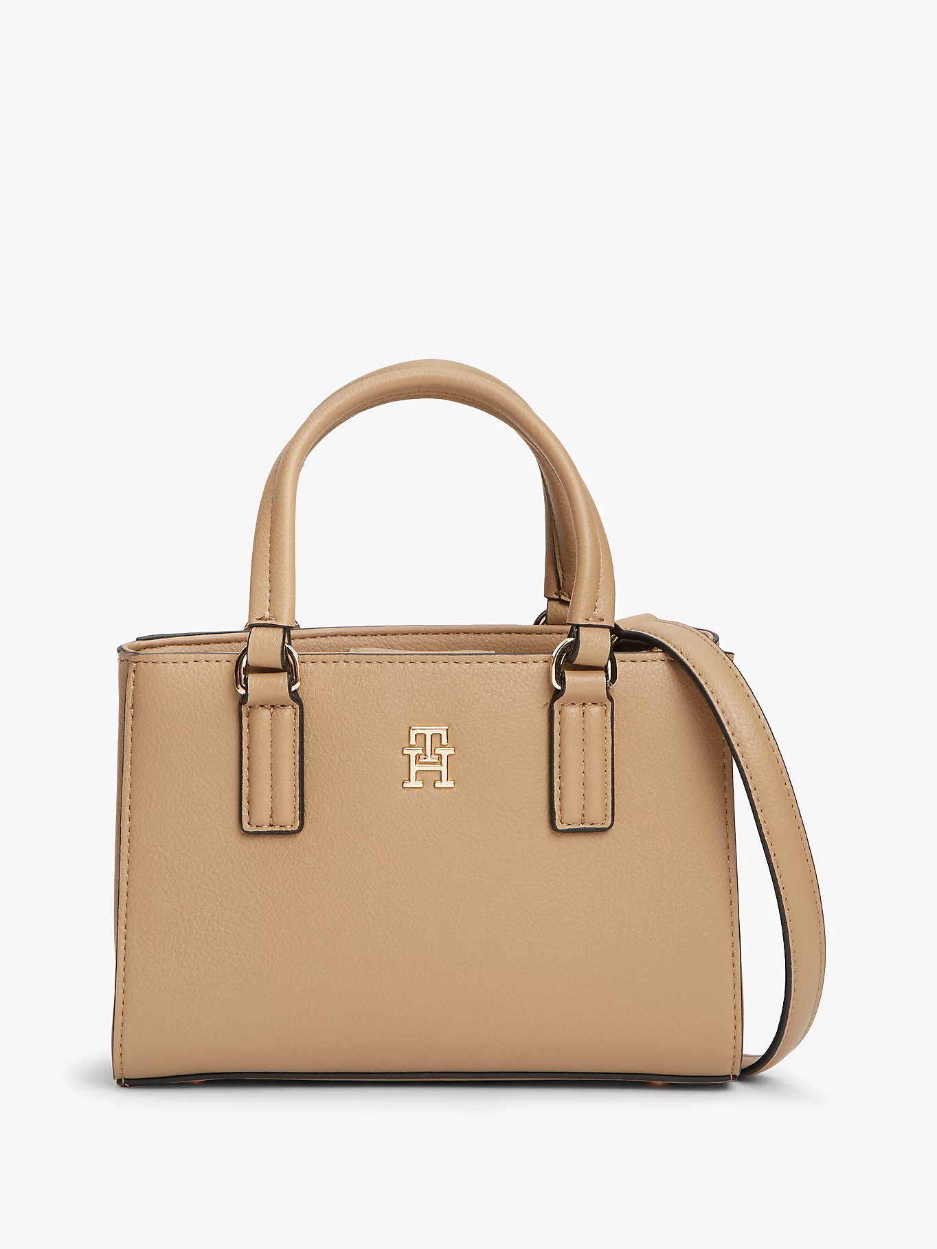 TH Monogram Crossbody Tote Bag | Khaki | Tommy Hilfiger | Tommy Hilfiger UK
