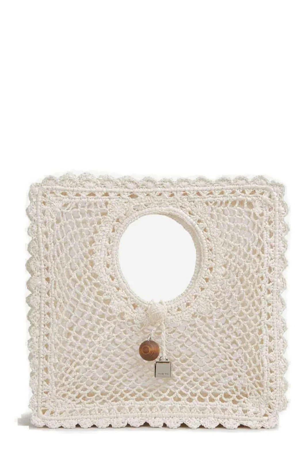 Jacquemus The Spiaggia Small Square Bag | Cettire Global