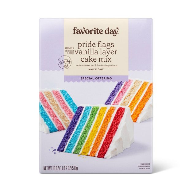 Pride Cake Mix - 18oz - Favorite Day&#8482; | Target