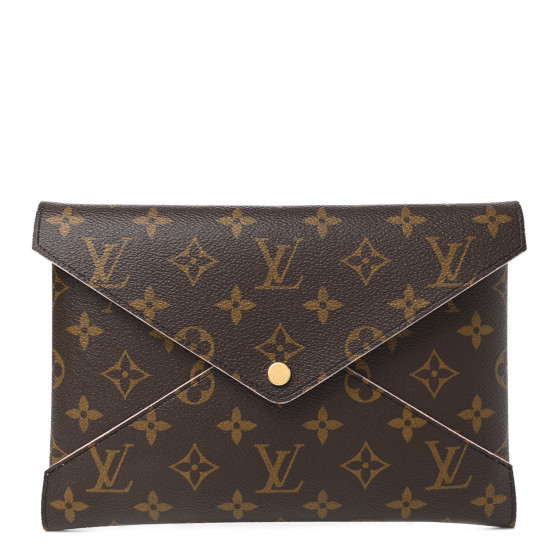 LOUIS VUITTON Monogram Large Kirigami Pochette Insert Rose Ballerine | Fashionphile