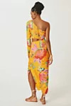 Farm x Anthropologie Single-Shoulder Printed Maxi Dress | Anthropologie (US)