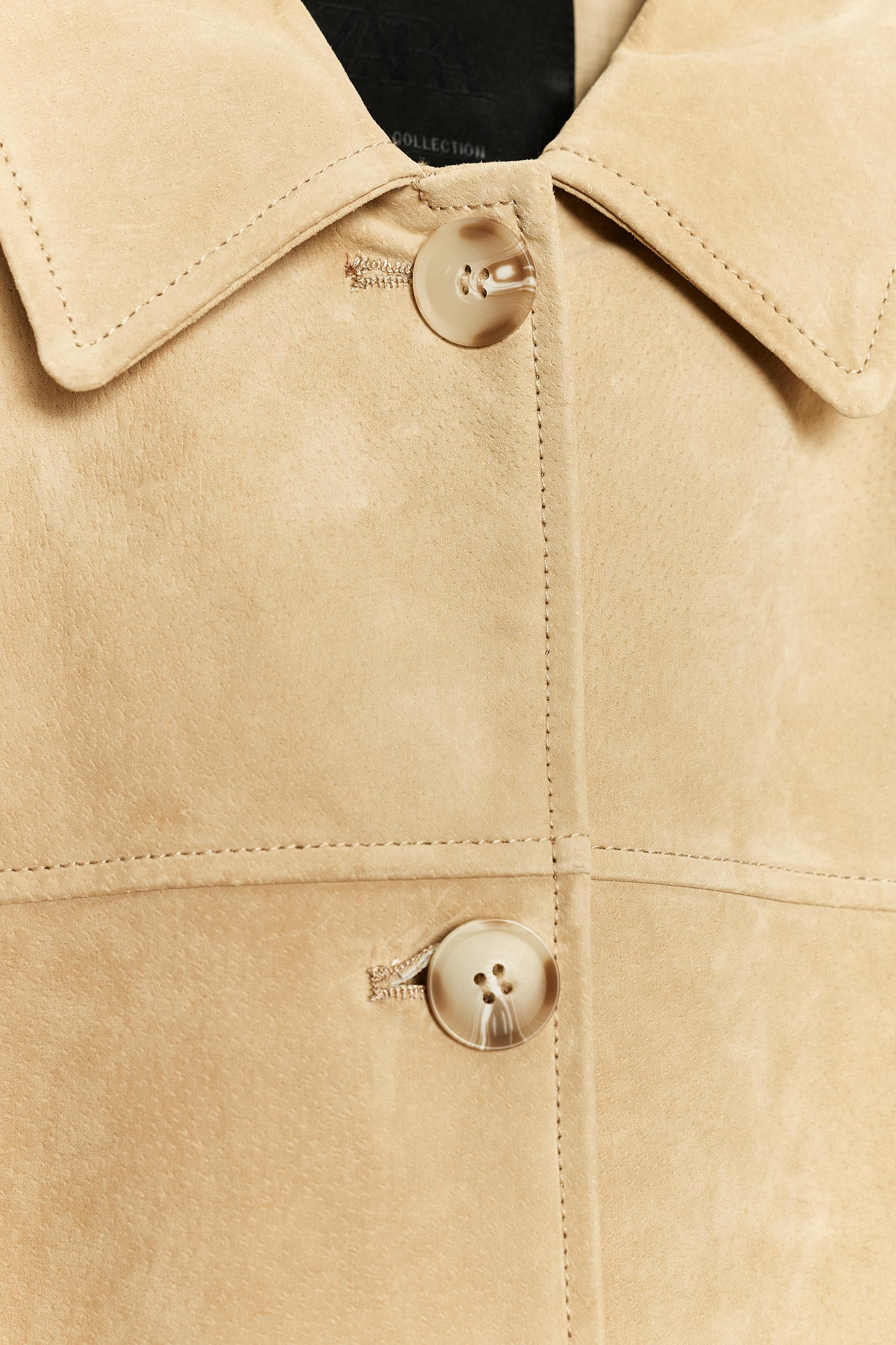 SUEDE LEATHER JACKET ZW COLLECTION LIMITED EDITION | Zara UK