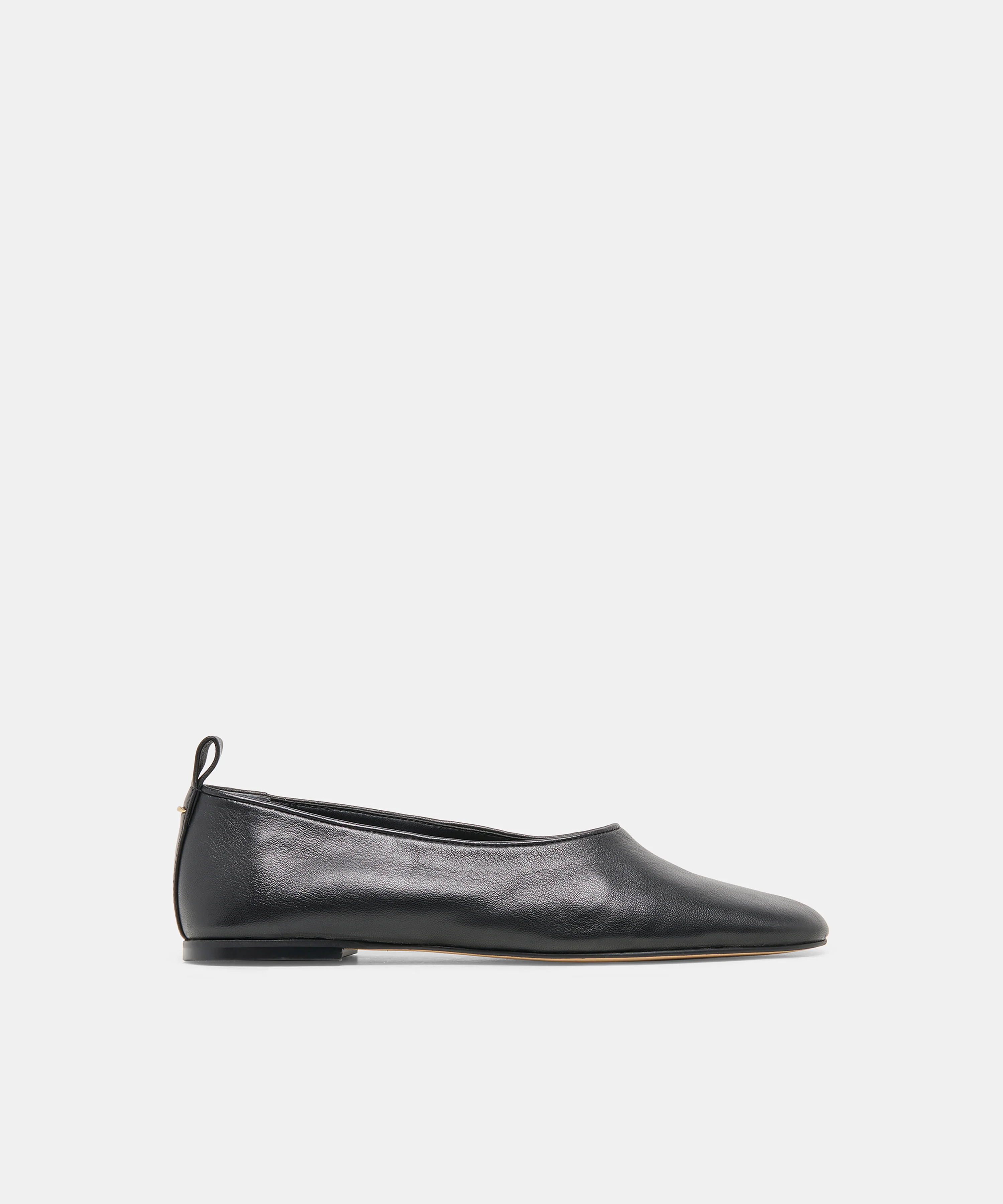 Kory Ballet Flats in Black Leather Size 10 By Dolce Vita | DolceVita.com