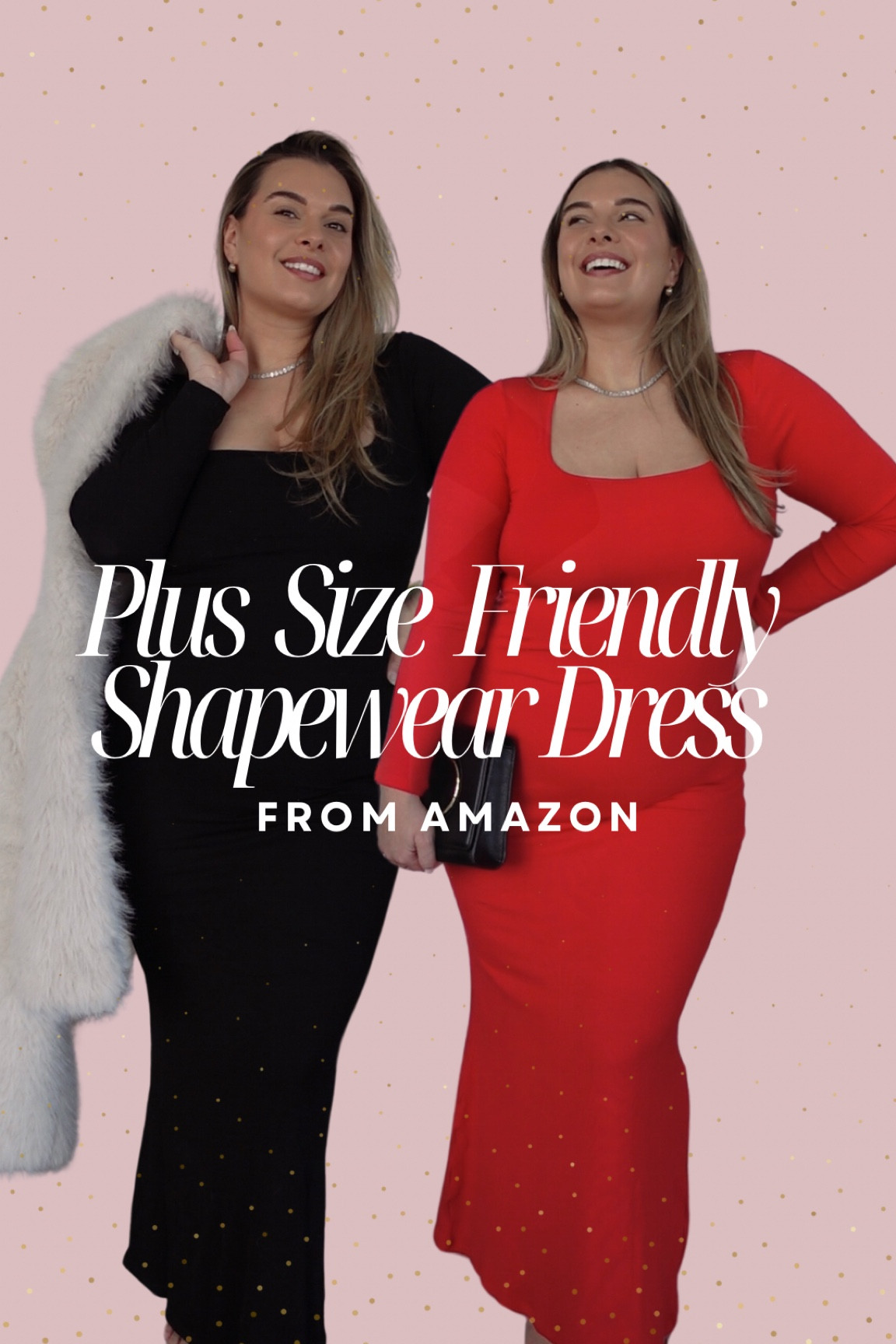 Whether you’re midsize, plus size, or pregnant and want a little extra support for the bump while giving you a gorgeous silhouette, these are my go-to dresses for any occasion but the red is PERFECT for any holiday vibes ❤️baby

I purchased a XXL to compensate for my bump. 
Regularly I’m a size 16 and an XL❤️

#LTKHoliday #LTKFindsUnder100 #LTKPlusSize