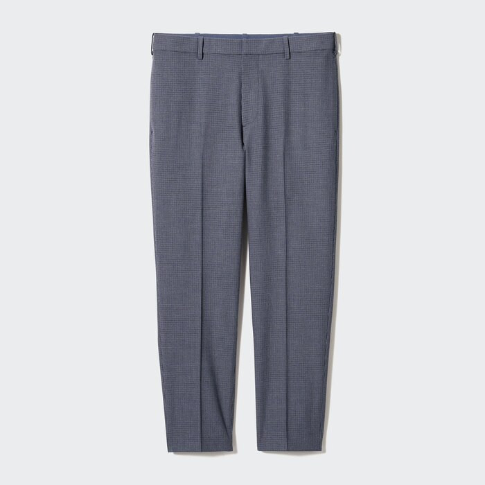 Smart Ankle Pants (2-Way Stretch, Wool-Like, Houndstooth) | UNIQLO (US)