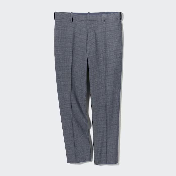 Smart Ankle Pants (2-Way Stretch, Wool-Like, Houndstooth) | UNIQLO (US)