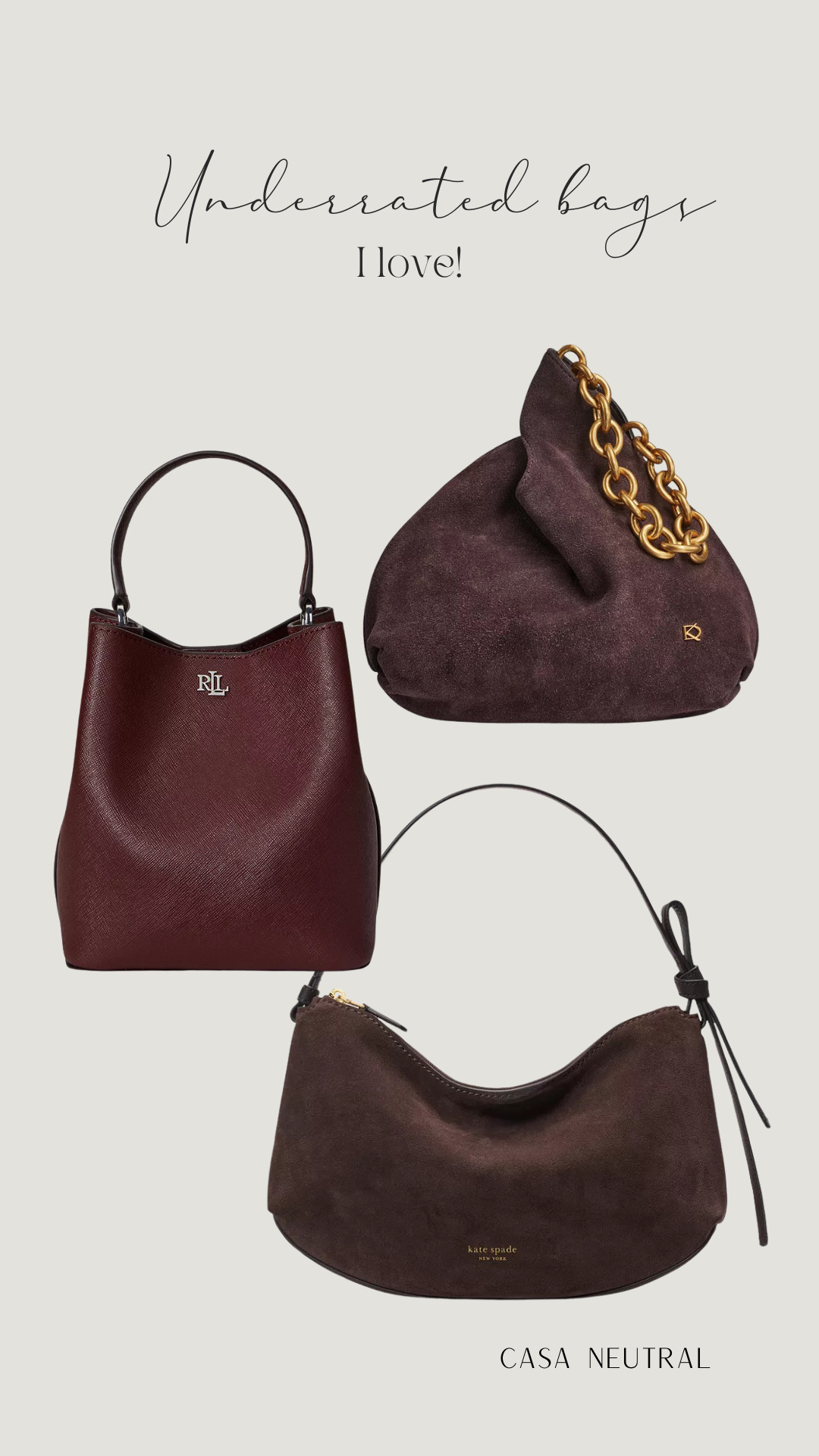 Super underated handbags that are on my wish list 

 #LTKGiftGuide #LTKHoliday #LTKootd