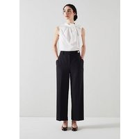 Bibi Black Tailored Trousers, Black | L.K. Bennett (UK)