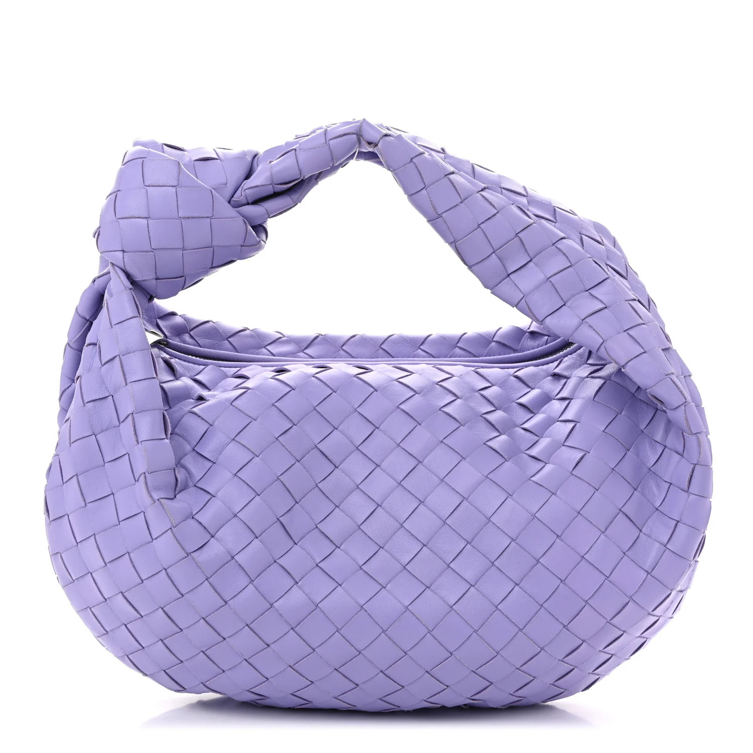 BOTTEGA VENETA Nappa Intrecciato Teen Jodie Hobo Wisteria | FASHIONPHILE | FASHIONPHILE (US)