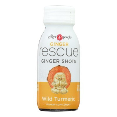 Ginger People - Ginger Shot - Rescue - Tumeric - Case of 12 - 2 fl oz | Target