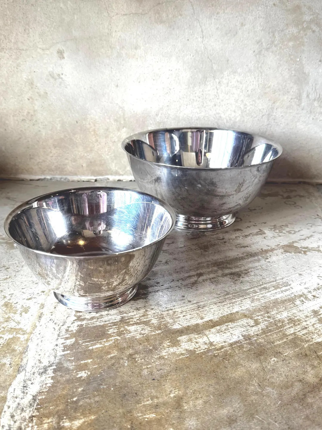 Set of Paul Revere Silver Plated Bowls | Etsy (US)