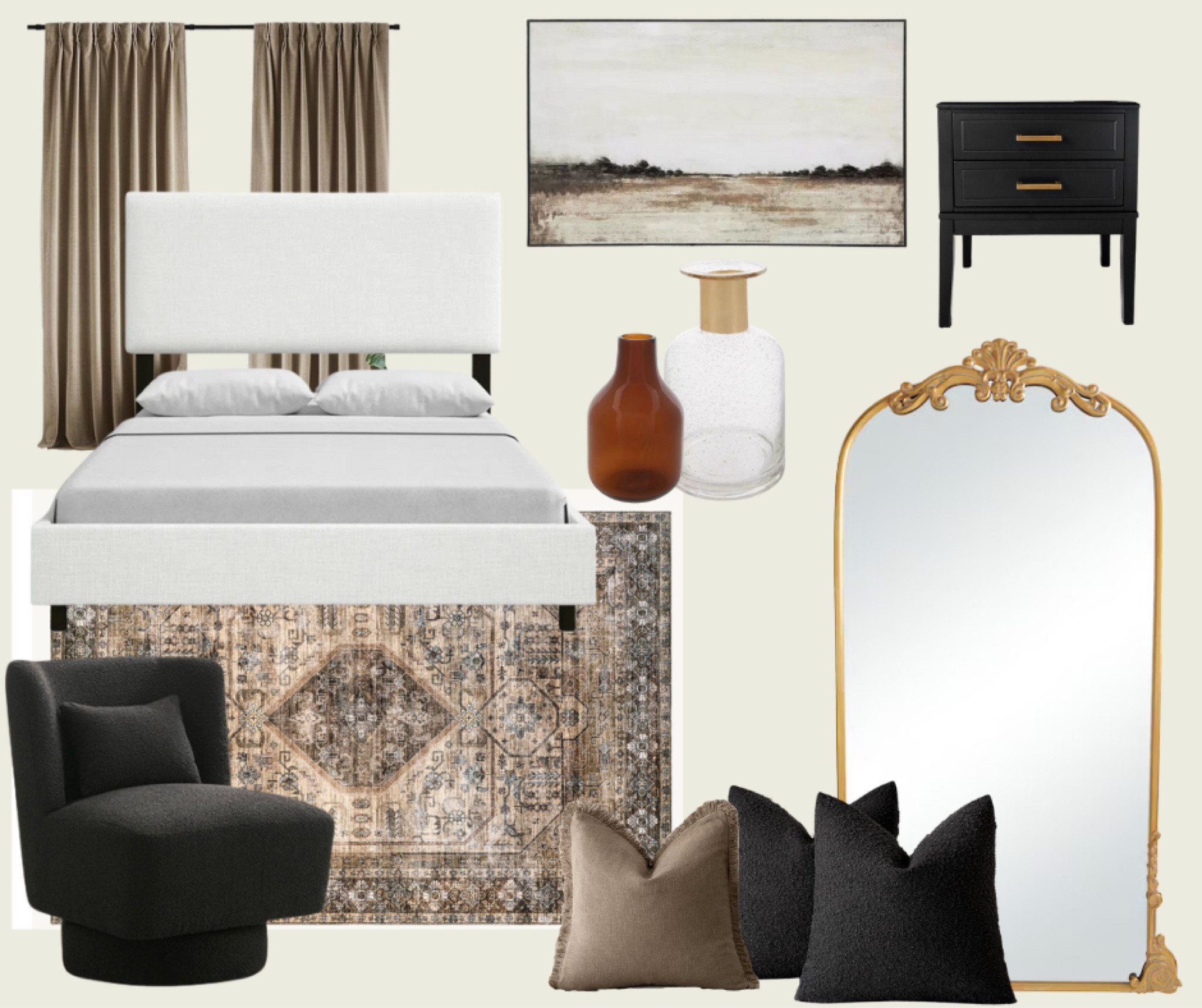When designing our Master Bedroom, I wanted something classic and neutral BUT also elegant and pretty and with these products I achieved my goals ✨🤎🖤

Master Bedroom art:

https://www.hobbylobby.com/home-decor-frames/mirrors-wall-decor/wall-art/pastoral-impressions-framed-canvas-wall-decor/p/81070950?queryId=7038ddc4aa513ecd9d06e17ff503d0c8

Vase Links: 

https://www.hobbylobby.com/home-decor-frames/decor-pillows/jars-vases/gold-speckled-vase-with-metallic-neck---large/p/81032679?queryId=373d2ee66f8bcfc85a33fb1e508a98bc

#LTKHome #LTKStyleTip #LTKGiftGuide