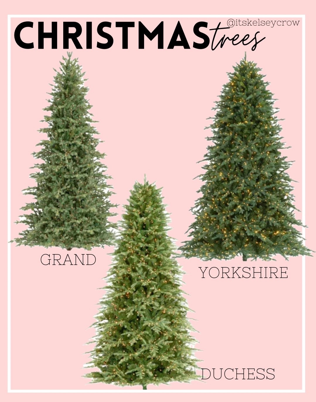 Christmas trees viral twinkling 