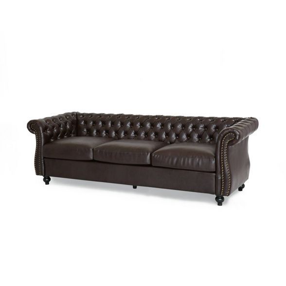 Somerville Chesterfield Sofa - Christopher Knight Home | Target