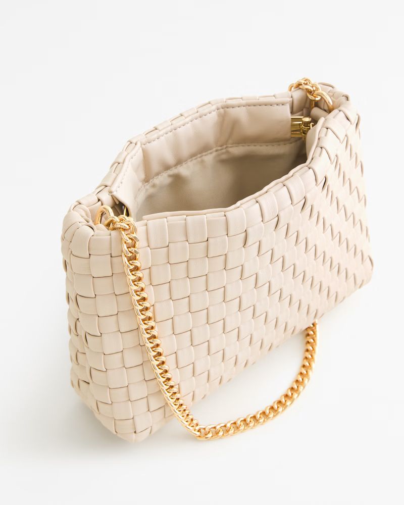 Women's Mini Vegan Leather Chain Bag | Women's Accessories | Abercrombie.com | Abercrombie & Fitch (US)